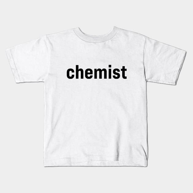 Chemist Kids T-Shirt by ElizAlahverdianDesigns